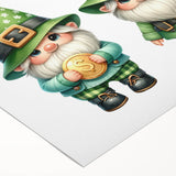 St. Patrick’s Day Gnome Trio - Irish Leprechaun Wall Art