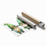 St. Patrick’s Day Gnome Trio - Irish Leprechaun Wall Art