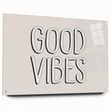 Good Vibes Boys Room Wall Art – Kids Wall Art Prints for Playroom