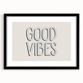Good Vibes Boys Room Wall Art – Kids Wall Art Prints for Playroom