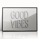 Good Vibes Boys Room Wall Art – Kids Wall Art Prints for Playroom