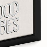 Good Vibes Boys Room Wall Art – Kids Wall Art Prints for Playroom