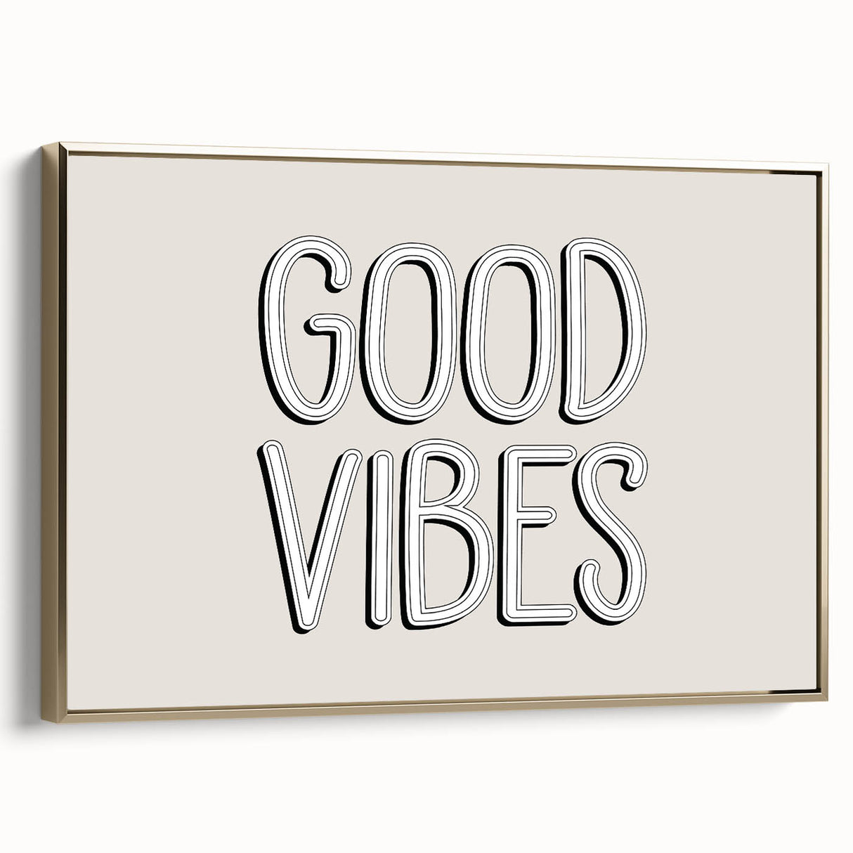 Good Vibes Boys Room Wall Art – Kids Wall Art Prints for Playroom