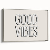 Good Vibes Boys Room Wall Art – Kids Wall Art Prints for Playroom