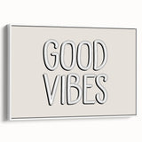 Good Vibes Boys Room Wall Art – Kids Wall Art Prints for Playroom