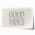 Good Vibes Boys Room Wall Art – Kids Wall Art Prints for Playroom