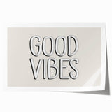 Good Vibes Boys Room Wall Art – Kids Wall Art Prints for Playroom