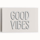 Good Vibes Boys Room Wall Art – Kids Wall Art Prints for Playroom