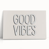 Good Vibes Boys Room Wall Art – Kids Wall Art Prints for Playroom