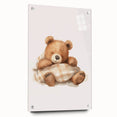 Sleeping Teddy Bear Nursery Wall Art – Baby Room Decor Prints