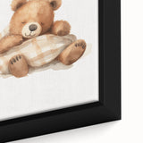 Sleeping Teddy Bear Nursery Wall Art – Baby Room Decor Prints