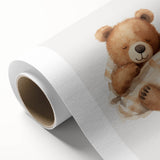 Sleeping Teddy Bear Nursery Wall Art – Baby Room Decor Prints