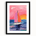 Sailboat Kids Room Wall Art – Acrylic Glass Art for Kids Rooms