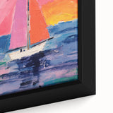 Sailboat Kids Room Wall Art – Acrylic Glass Art for Kids Rooms