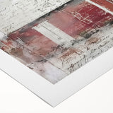 Rolled canvas showcasing a vibrant landscape barn scene with rich colors and detailed textures, perfect for rustic home decor, beautifully packaged in a sturdy tube.