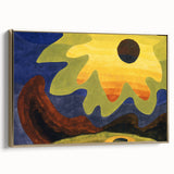 Abstract Sun Landscape - Vibrant Modern Art Print by Arthur Dove