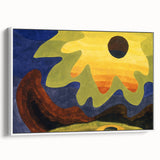 Abstract Sun Landscape - Vibrant Modern Art Print by Arthur Dove