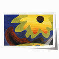 Abstract Sun Landscape - Vibrant Modern Art Print by Arthur Dove