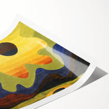 Abstract Sun Landscape - Vibrant Modern Art Print by Arthur Dove