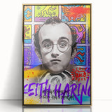 Tropical Paradise Pop Art Wall Art – Bold Yellow, Blue, Red Canvas