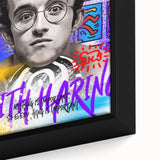 Tropical Paradise Pop Art Wall Art – Bold Yellow, Blue, Red Canvas