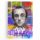 Tropical Paradise Pop Art Wall Art – Bold Yellow, Blue, Red Canvas