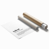 Inspirational Typography Art Print - Talent Motivational Quote Canvas