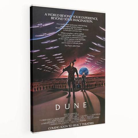 Retro Wall Art - Dune Vintage Sci-Fi Movie Poster
