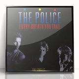 Retro Wall Art – The Police Every Breath You Take Canvas Print
