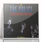 Retro Wall Art – The Police Every Breath You Take Canvas Print