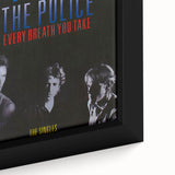 Retro Wall Art – The Police Every Breath You Take Canvas Print