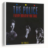 Retro Wall Art – The Police Every Breath You Take Canvas Print