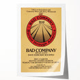 Bad Company Burnin' Through America Poster – Retro Rock Art