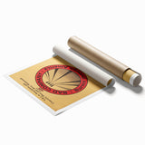 Bad Company Burnin' Through America Poster – Retro Rock Art