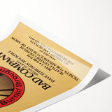 Bad Company Burnin' Through America Poster – Retro Rock Art