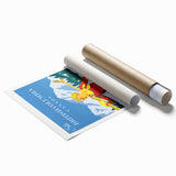 Retro British Columbia Ski Poster – Vintage Canada Print