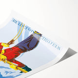 Retro British Columbia Ski Poster – Vintage Canada Print