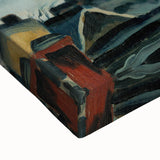 Moody Realism Landscape - In Suburbs by Konštantín Bauer Art Print