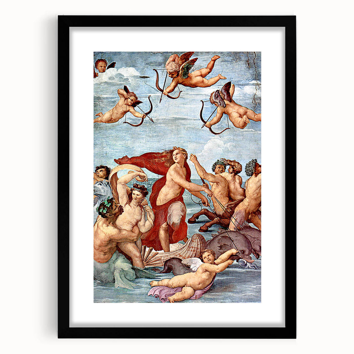 Renaissance Art Prints: Raphael's The Triumph of Galatea Wall Decor