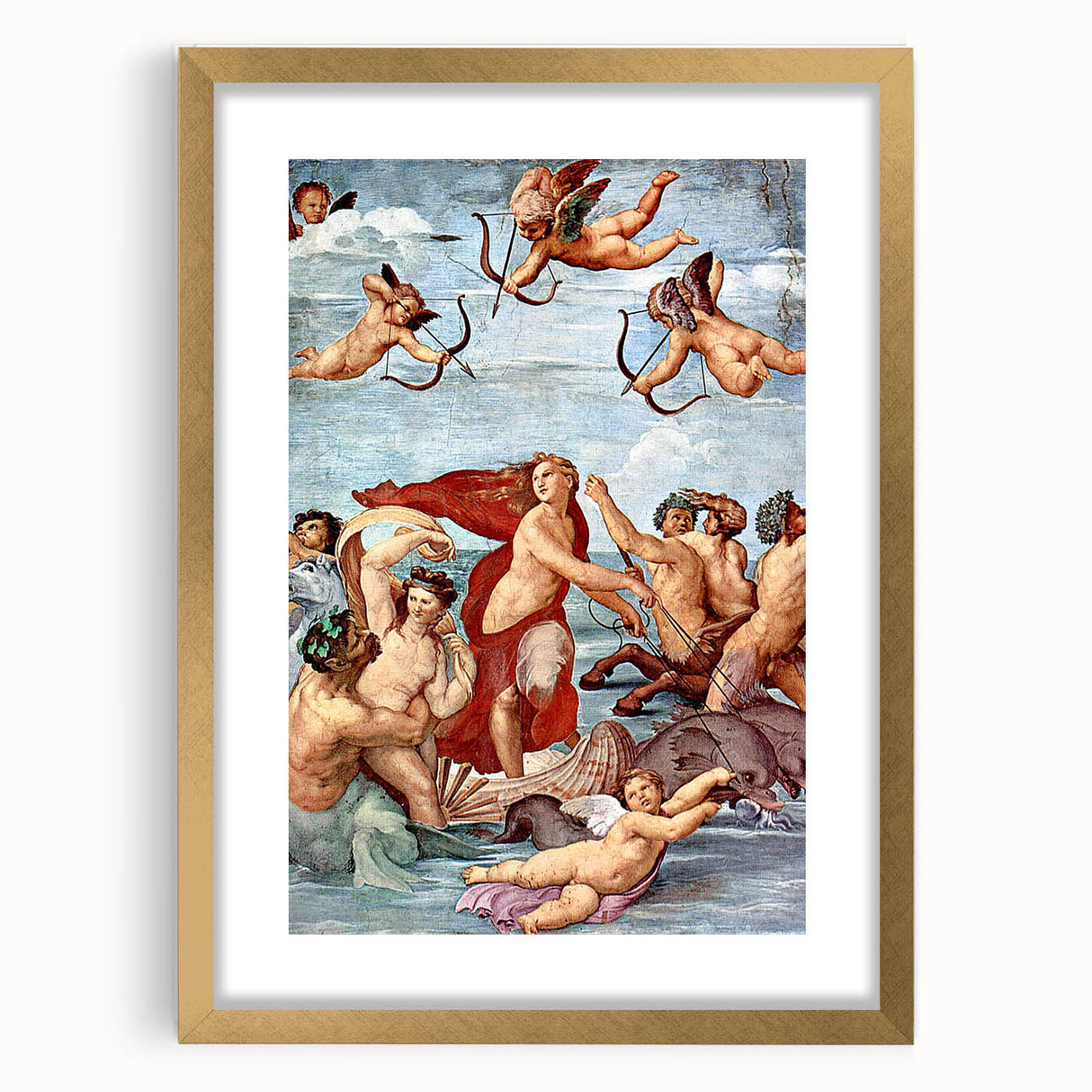 Renaissance Art Prints: Raphael's The Triumph of Galatea Wall Decor