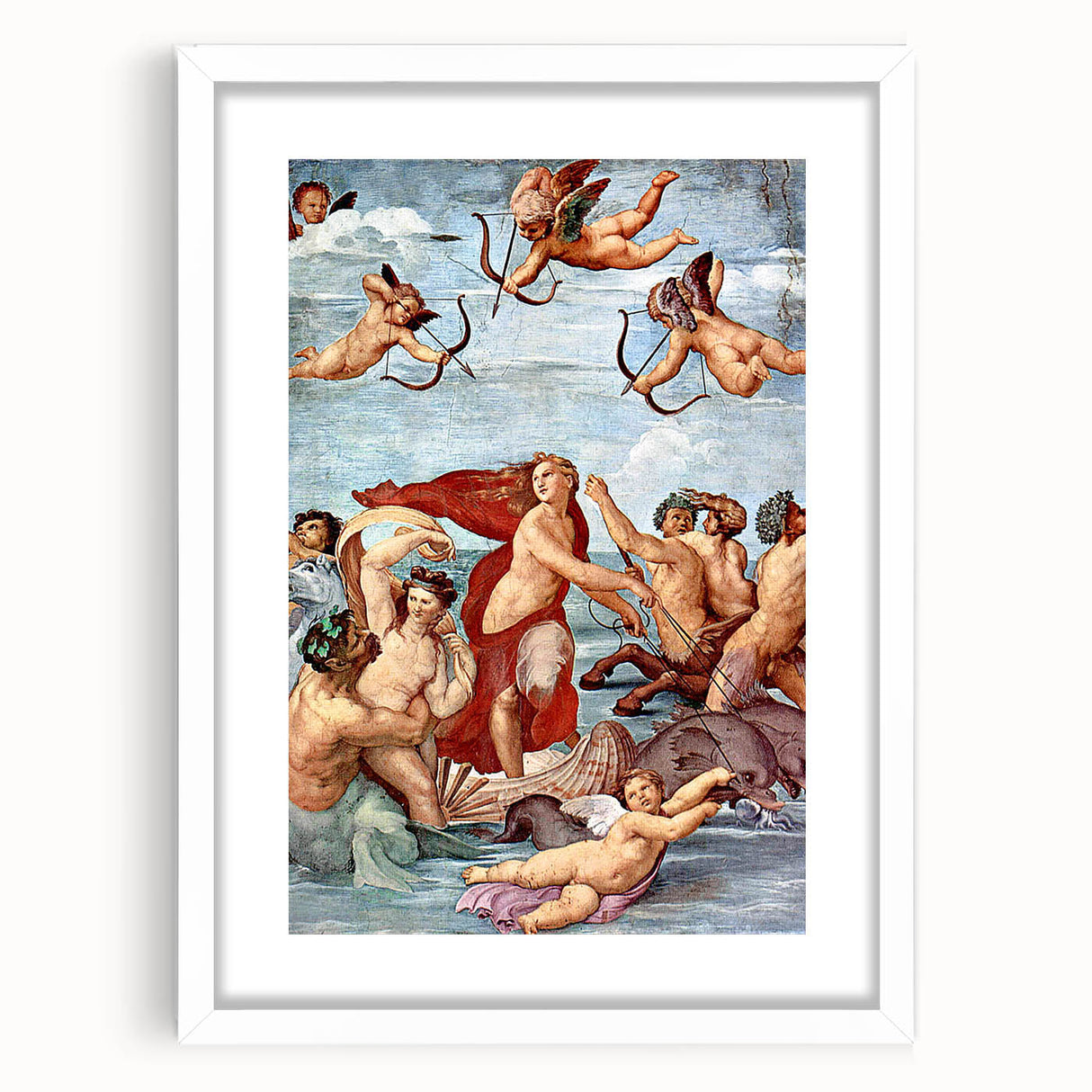 Renaissance Art Prints: Raphael's The Triumph of Galatea Wall Decor