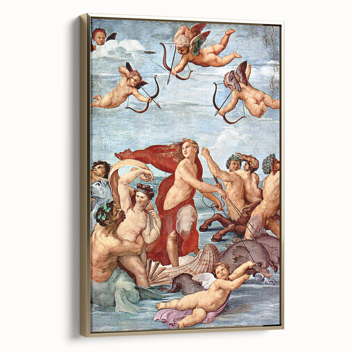 Renaissance Art Prints: Raphael's The Triumph of Galatea Wall Decor