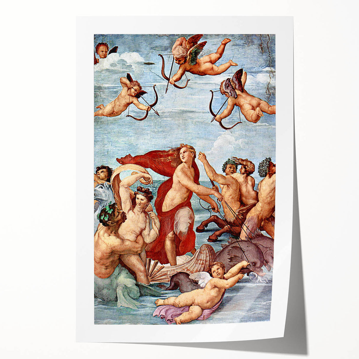 Renaissance Art Prints: Raphael's The Triumph of Galatea Wall Decor