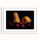 Rustic Apple & Squash Still Life – Classic Kitchen Wall Print