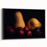 Rustic Apple & Squash Still Life – Classic Kitchen Wall Print