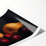 Rustic Apple & Squash Still Life – Classic Kitchen Wall Print