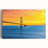 Black and white photograph of a European cityscape on stretched canvas, ideal for kitchen wall art or bedroom decor.