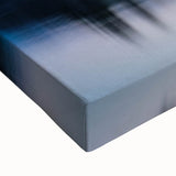 Black and white landscape art painting of Cumbria, England on large stretched canvas, ideal for bedroom wall decor.