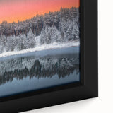 Extra large framed canvas depicting a textured, colorful European scenery in black, ideal for living room decor.