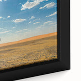 Extra large framed canvas featuring a black and colorful textured art scene of Oman, ideal for living room decor.
